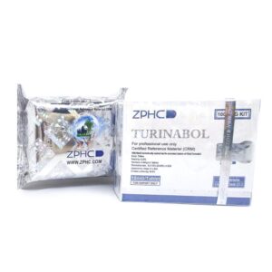 Turinabol (Tbol) ZPHC 10 mg – caixa frontal com 100 comprimidos