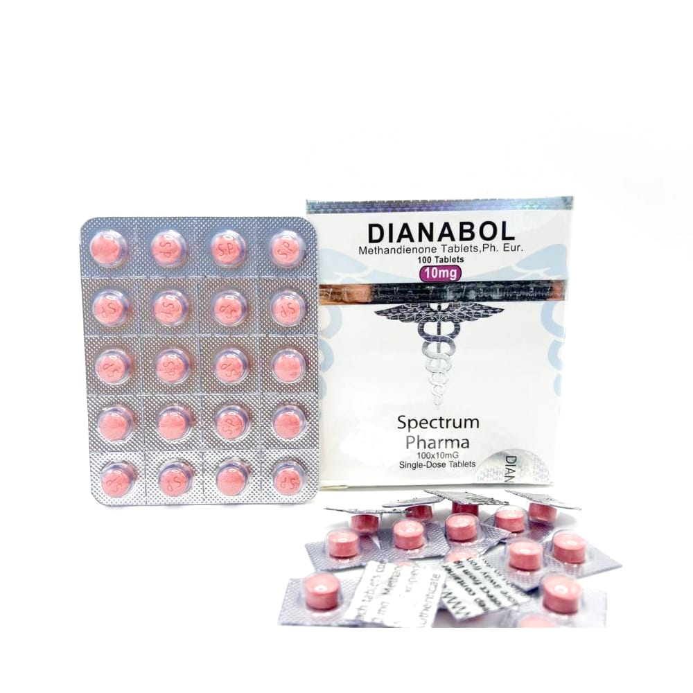 Dianabol 10mg Spectrum Pharma 100 comprimidos