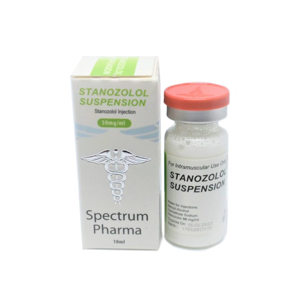 Frasco para suspensão de estanazolol 10ml Spectrum Pharma