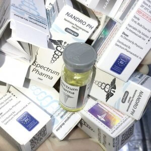 Frasco de esteróide NPP Spectrum Pharma USA DOMESTIC
