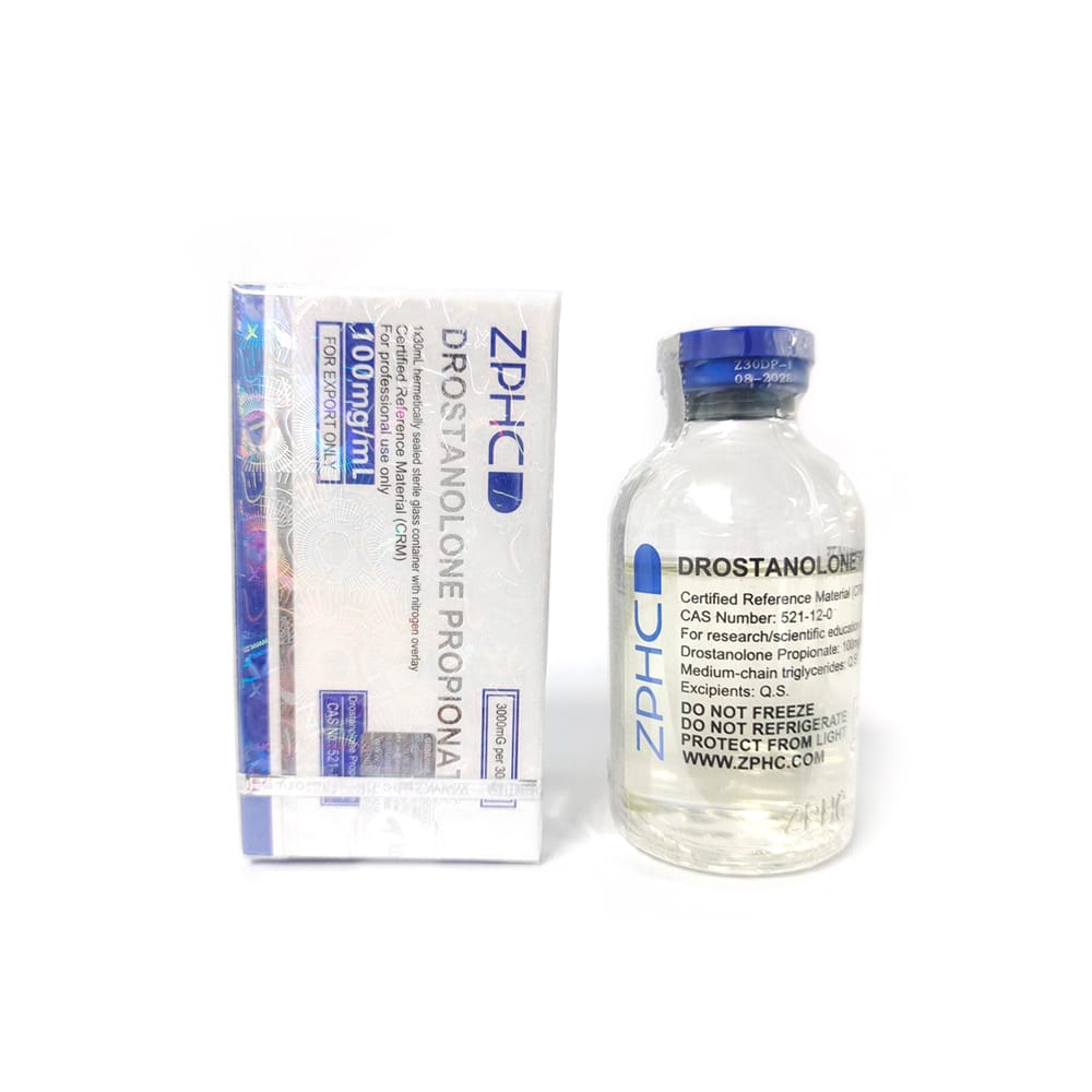 Propionato de drostanolona ZPHC 100 mg / ml - frasco Masteron Prop de alto volume de 30 ml (3.000 mg)
