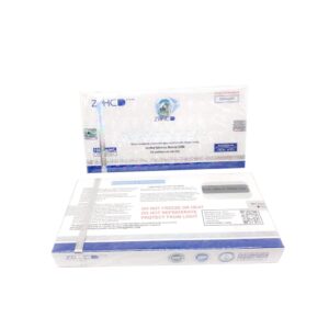 Ampola de 1 ml Testosterona AQ 100 mg/ml ZPHC injetável de ação rápida