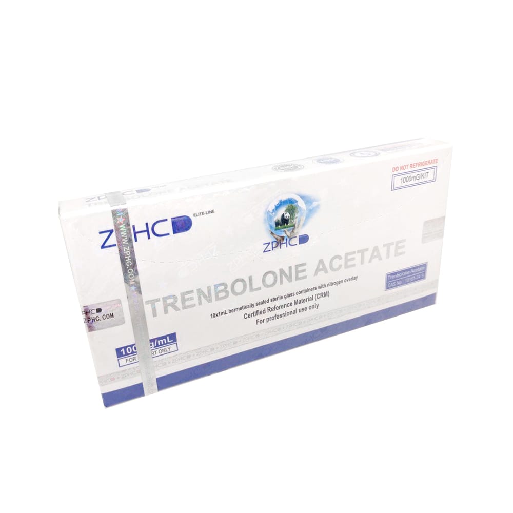 Acetato de trembolona ZPHC 100 mg/ml — caixa com ampolas de 10 × 1 ml (1.000 mg)