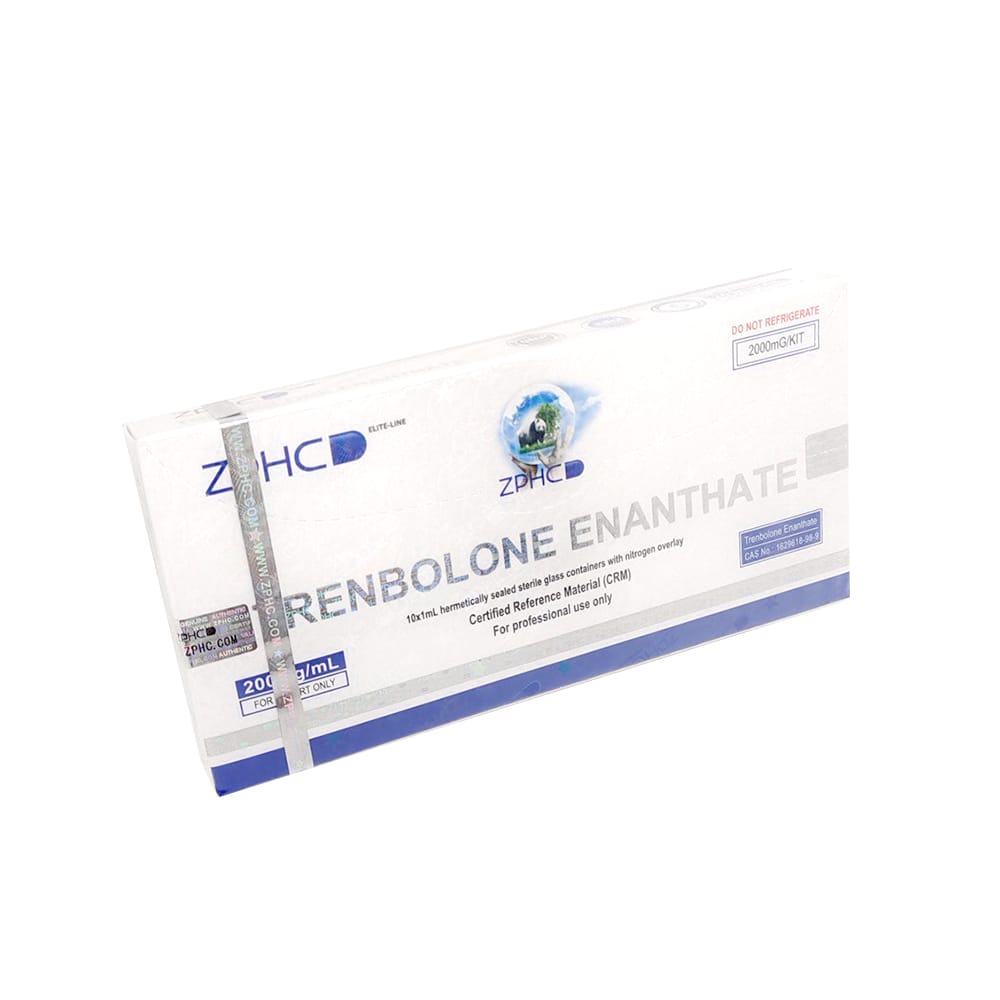 Trembolona Enantato ZPHC 200 mg/ml — caixa com ampolas de 10 × 1 ml (2.000 mg)