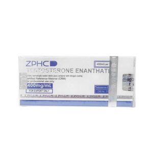 Enantato de testosterona ZPHC 400 mg/ml – frasco de éster longo ultraconcentrado de 10 ml (4.000 mg)
