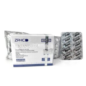 Ligandrol LGD-4033 ZPHC 10 mg SARM oral - caixa frontal com 100 comprimidos