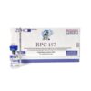 Kit de peptídeo BPC-157 ZPHC 25 mg – caixa frontal (5 frascos × 5 mg)
