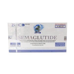 Kit Semaglutida ZPHC 20 mg — caixa com frascos liofilizados de 5 × 4 mg