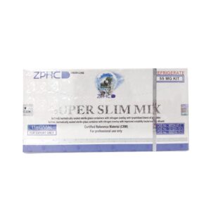 Super Slim Mix ZPHC 55 mg - caixa com frascos de peptídeos liofilizados para perda de gordura de 5 × 11 mg